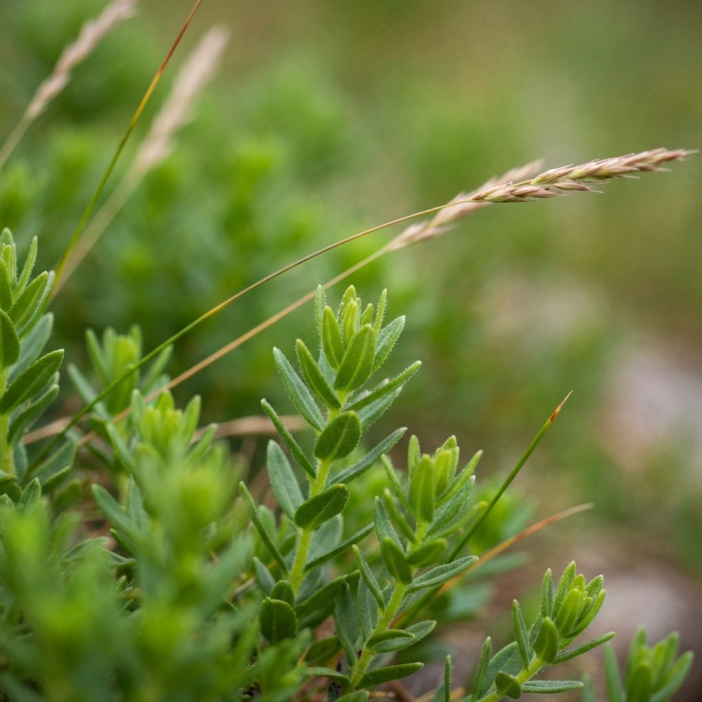 Alpine wild herbs